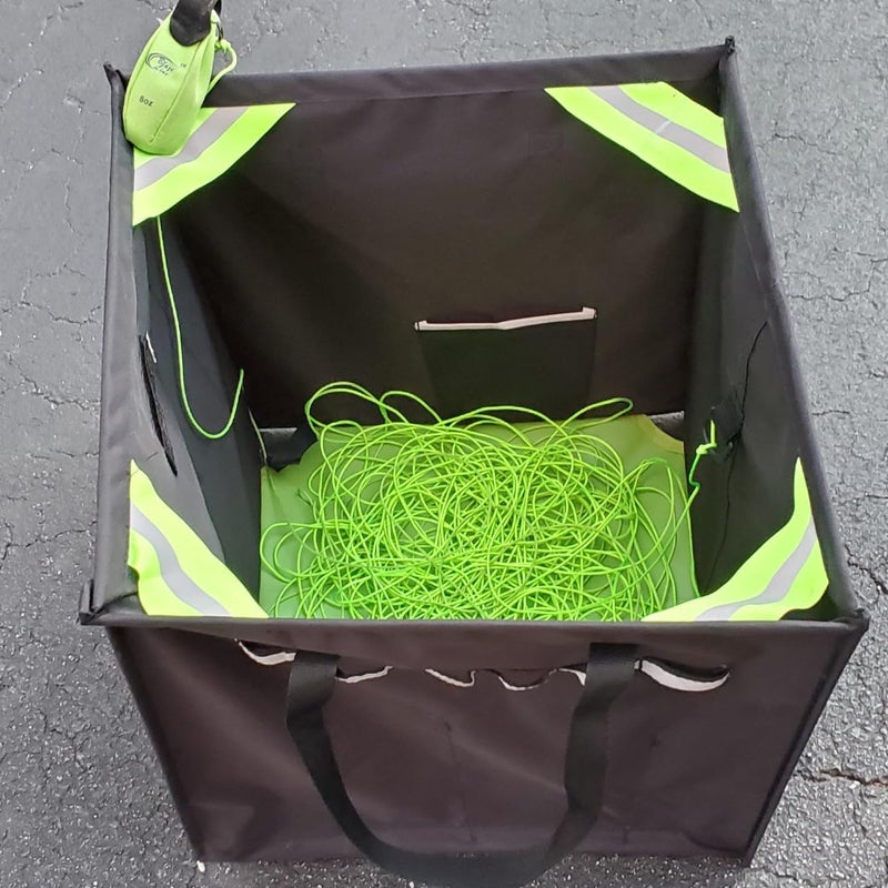 Blaze Line 100% Polyester Climbing Throw Line Rope 2 mm (1/12 in) 150 ft Stool Cord 200 lbs Tensile Strength (Neon Green) - Image 2